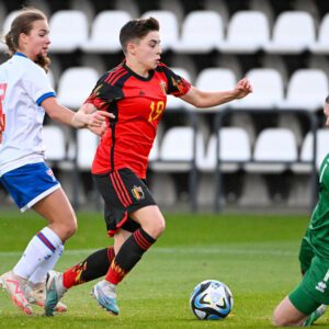 UEFA WOMEN'S UNDER-19 QUALIFYING FAROE ISLANDS VS BELGIUM